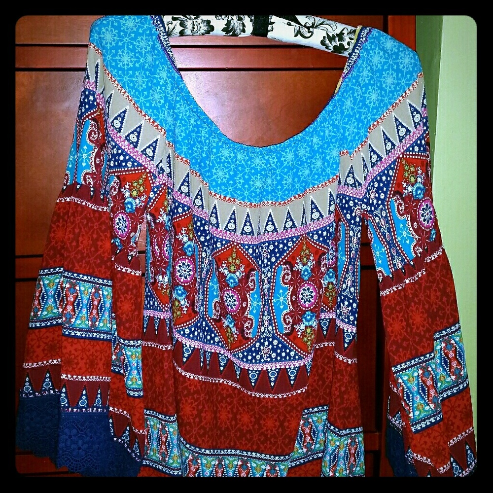 HeartSoul off-the-shoulder blouse